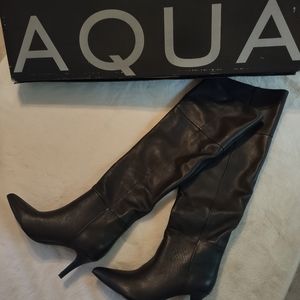 NEW AQUA Leather Boots - Make Offer